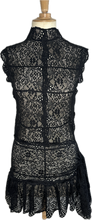 Load image into Gallery viewer, Alissa - Patchwork lace mini dress
